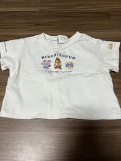 にこにこぷん キャラクターTシャツ ホワイトのサムネイル