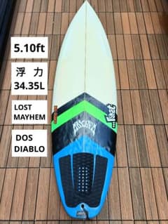 LOST MAYHEM ディアブロ ショートボード サーフボード - メルカリ