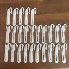 カーテンフック アジャスター付き 25本のサムネイル