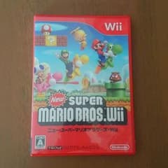 ニュースーパーマリオブラザーズ　Wii　中古品のサムネイル