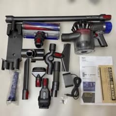 Dyson V8 Slim Fluffy+ スティッククリーナー バッテリー無し - メルカリ