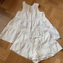 ジェラートピケ 上下セット ノースリーブ フレアのサムネイル