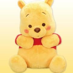 ディズニー】くまのプーさん お腹いっぱい ぬいぐるみ 特大 超BIG※最終値下げ