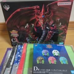 一番くじ 遊☆戯☆王シリーズ 三幻神顕現 C賞 オシリスの天空竜 D賞クリボーのサムネイル