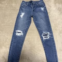 riendaダメージデザイン スリムフィット ジーンズのサムネイル