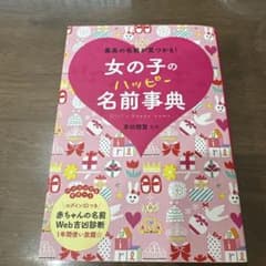 女の子のハッピー名前事典 A5版のサムネイル