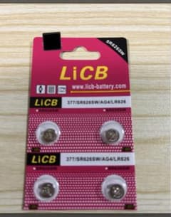 LiCB SR626SW ボタン電池 4個入りのサムネイル