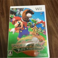 wiiソフト スーパーマリオスタジアム ファミリーベースボールのサムネイル