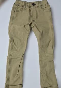 BREEZE ベージュ ストレッチパンツ size 100のサムネイル