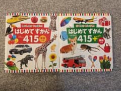 はじめてずかん415 +ぷらす 英語つき おでかけ だいすき!のサムネイル