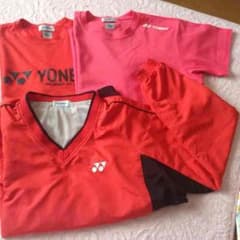 のりたまご様専用 YONEX ウォーマー、Tシャツのサムネイル