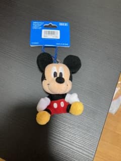 【タグ付き】ミッキー　キーホルダーサイズのぬいぐるみのサムネイル