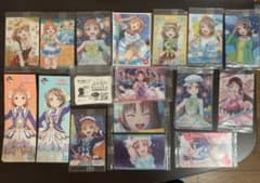 ラブライブ！サンシャイン!! Aqours2年生　ウエハース　カード　シールのサムネイル
