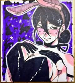 バニーガール イラスト 色紙のサムネイル