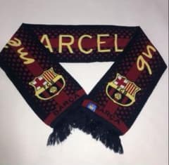 バルセロナ fc マフラー サッカーマフラー バルサ fc フットボール