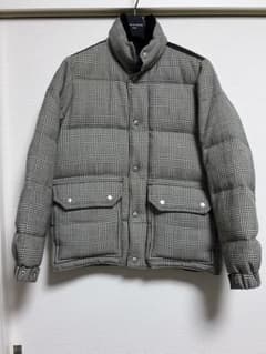 COMME des GARÇONS チェック柄ダウンジャケット XS - メルカリ