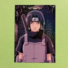 ナルト カード 忍術大全 SP.06 うちはイタチ 万華鏡写輪眼