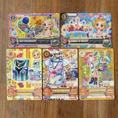 アイカツ カード ヴィヴィッドキス 5枚セット 新条ひなきのサムネイル