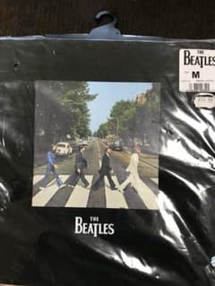 メンズTシャツ 黒 サイズ M BEATLESS ビートルズ アビーロードのサムネイル