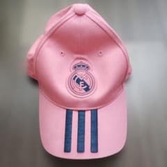 adidas レアル・マドリード キャップ ピンク