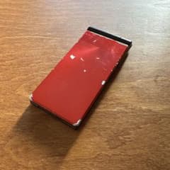ドコモ携帯 P-04A レッド　パナソニック ガラケーのサムネイル