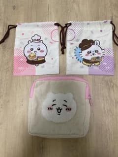 ちいかわ Coco's コラボ 巾着 ポーチ 3点セットのサムネイル