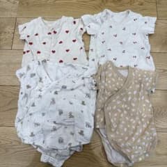 베이비 롬퍼스 60cm 4점 세트