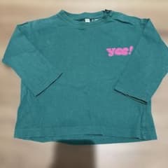 ベビー 長袖Tシャツ 90 グリーンのサムネイル