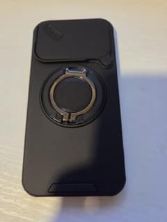 No.13 POCO F8 ULTRA ケース ブラック カメラ保護 リング付きのサムネイル