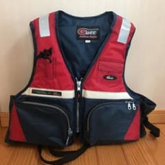 釣り フローティングベスト子供用のサムネイル