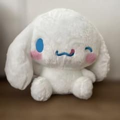 新品タグ付！シナモロール 超超BIGぬいぐるみ～てへぺろ～