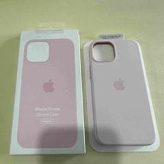 Apple iPhone 13 mini シリコーンケース*チョークピンク - メルカリ
