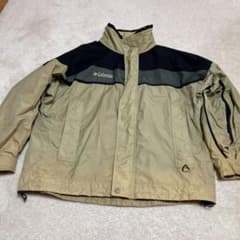 Columbia マウンテンパーカー ベージュ/黒/グレーのサムネイル
