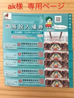 ハワイアンズ 入場券 5名様分のサムネイル