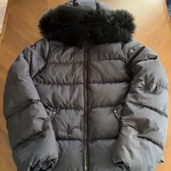 グリーンレーベルリラクシング ファー付きリバーシブルダウン