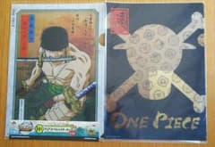 원피스 ONE PIECE 조로 클리어 파일 스티커 검사 편