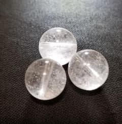 アンナプルナ水晶 12mm 3珠セット♪のサムネイル