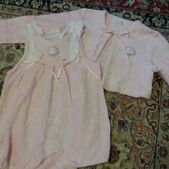 まゆ様専用出品★babyDior  size80ロンパース  羽織りsetのサムネイル