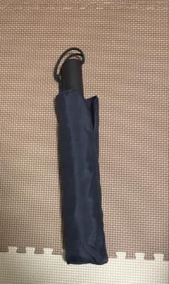 ネイビー 折りたたみ傘 晴雨兼用 未使用のサムネイル