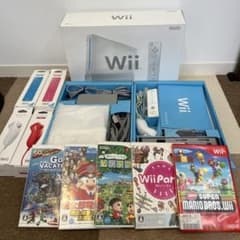 Nintendo Wii 本体 ソフト5本セット