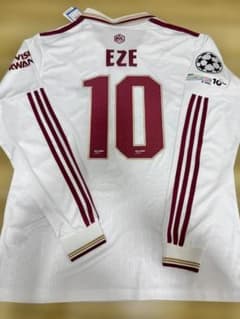 2015/16アーセナル10 番Eze ロングスリーブ サッカーシャツ 2015-16アーセナル10 番EZE ロングスリーブ サッカーシャツ - メルカリ