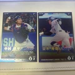 プロ野球ファンスターズリーグ 東京ヤクルトスワローズ Rカード　並木　中村のサムネイル