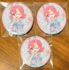 七浦おとめ ひみつのアイプリ アイプリワールド 缶バッジ - メルカリ