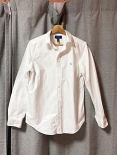 専リチャージ様POLO RALPH LAUREN 長袖シャツ 白ボーイズXLのサムネイル
