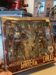 S.I.C 仮面ライダーギャレン & カリス　フィギュアセット 未開封美品のサムネイル