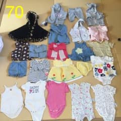 まとめ売り 新生児70 22点のサムネイル