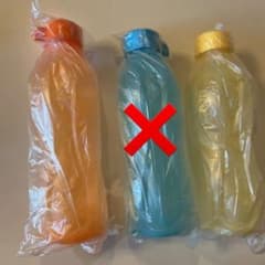 【値下げ】新品タッパーウェア tupperwear エコボト ２本セットのサムネイル