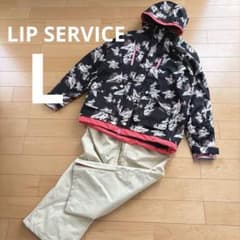 スノーボードウェアセット（花柄ジャケット・ピンクパンツ）リップサービス スノーボードウェアセット（花柄ジャケット・ピンクパンツ）リップサービス