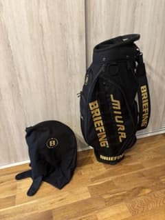 BRIEFING 三浦技研　限定　コラボ　キャディバック　超美品　ミウラギケン BRIEFING 三浦技研 限定 コラボ キャディバック 超美品 ミウラギケン
