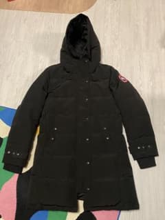 Canada Goose ブラックダウンジャケット マッケンジー XS/TP - メルカリ